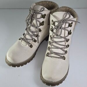 PRICE DROP Cliffs by White Mountain Pathfield Lace Up Fur Cuff Winter Boots 9.5M
